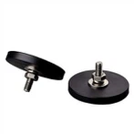 Ímã revestido de borracha forte